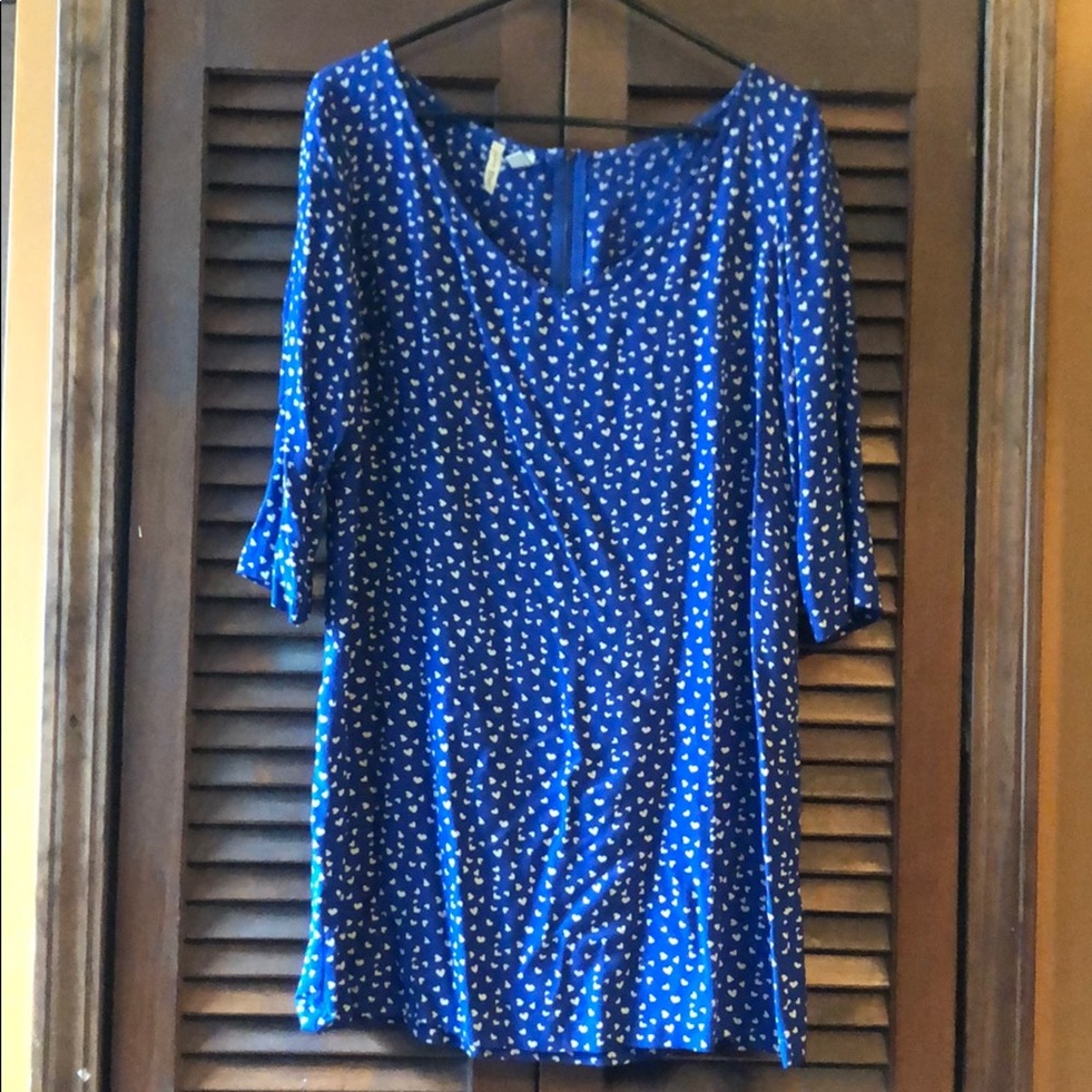 MNG by Mango heart mini dress